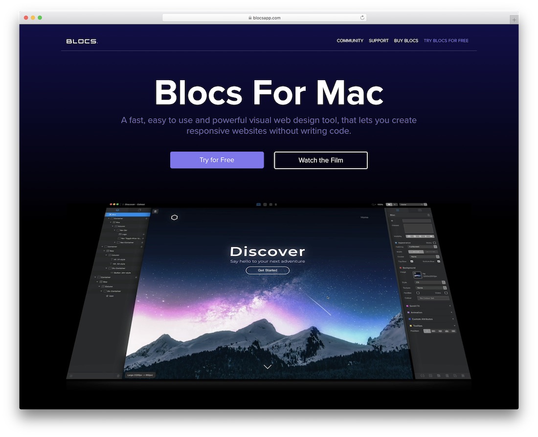 best web design software for mac 2017 free